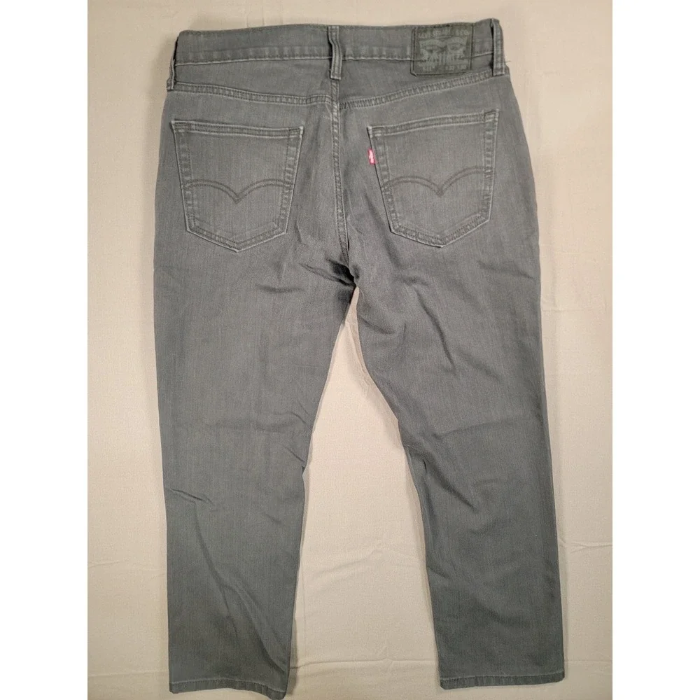 Levi's 541 Athletic Taper Jeans Grey Size 33x30 (Measured 28.5